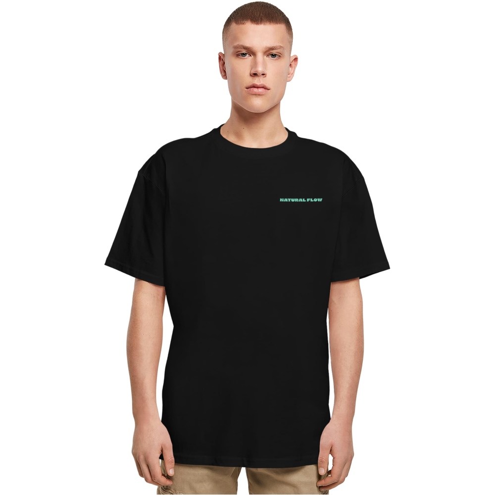 Merchcode - Natural Flow Mens Tshirt - Black